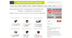 Desktop Screenshot of e-moto.pl