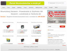 Tablet Screenshot of e-moto.pl